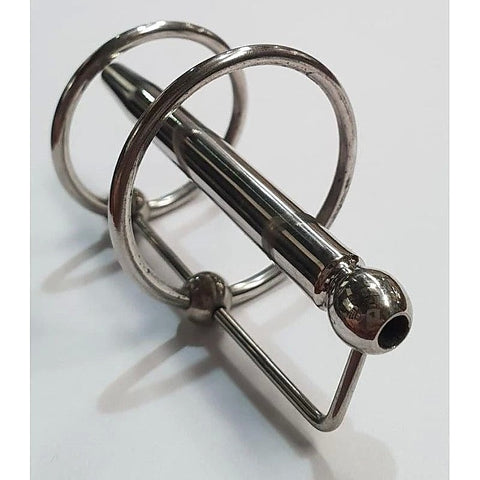 Premium Steel Penis Wand by Hell's Couture - Penis Plugs