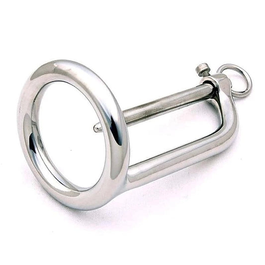 Weibo Cock Ring and Plug by Hell's Couture - Penis Plugs