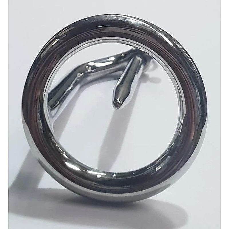 Weibo Cock Ring and Plug by Hell's Couture - Penis Plugs