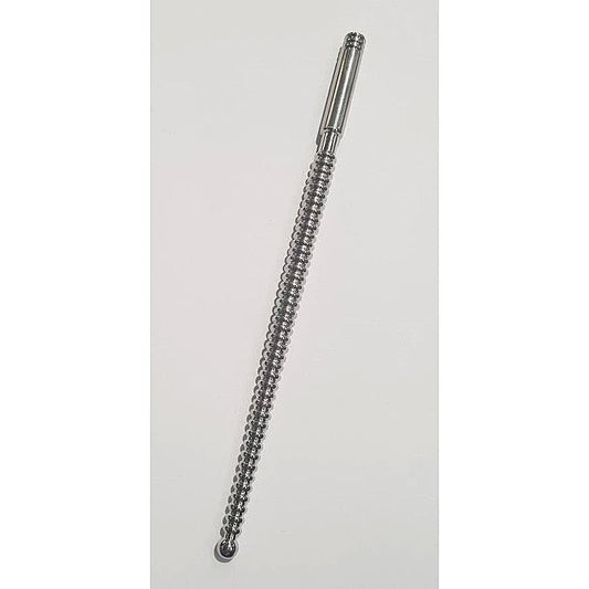 Urethral Ribbed Dominator Grooving Sound by Hell's Couture - Penis Plugs
