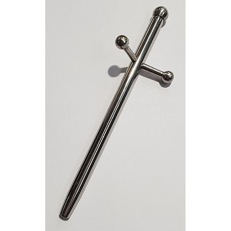 Prince Albert Penis Wand With T Bar by Hell's Couture - Penis Plugs