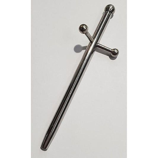 Prince Albert Penis Wand With T Bar by Hell's Couture - Penis Plugs