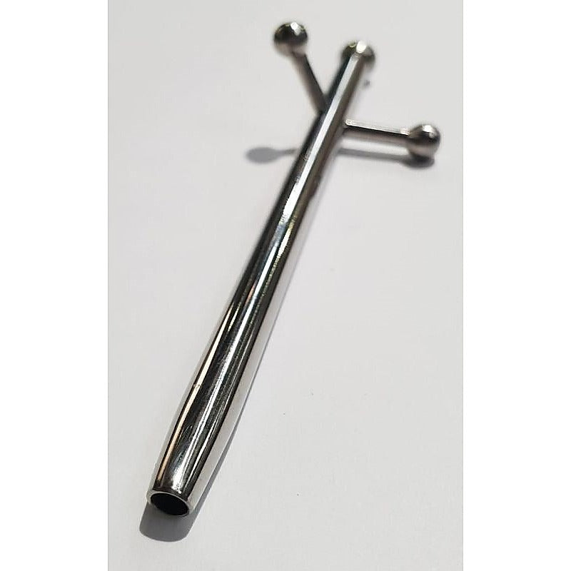 Prince Albert Penis Wand With T Bar by Hell's Couture - Penis Plugs