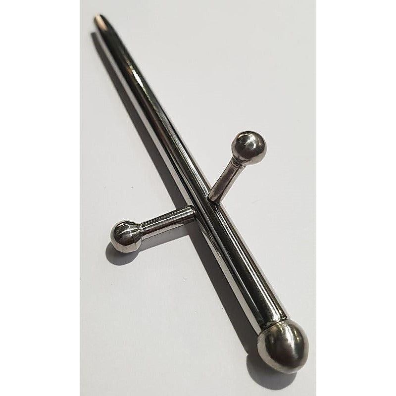 Prince Albert Penis Wand With T Bar by Hell's Couture - Penis Plugs