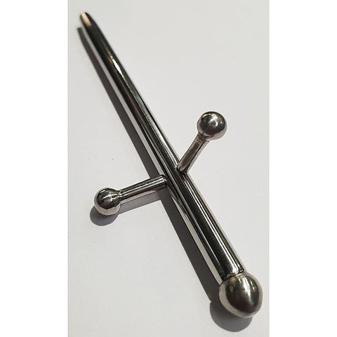 Prince Albert Penis Wand With T Bar by Hell's Couture - Penis Plugs