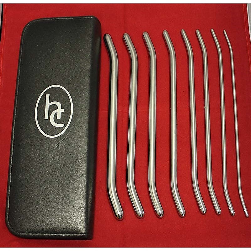 Pratt Urethral Sounds 8 Pieces by Hell's Couture - Penis Plugs