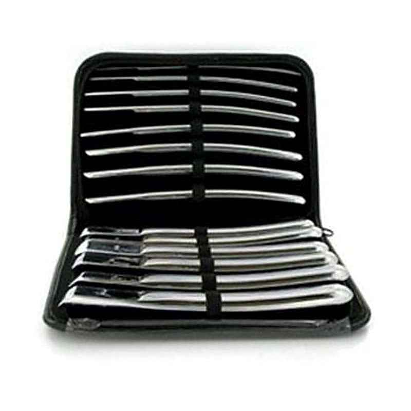 Medical Sex Flat End Urethral Sound Kit by Hell's Couture - Penis Plugs