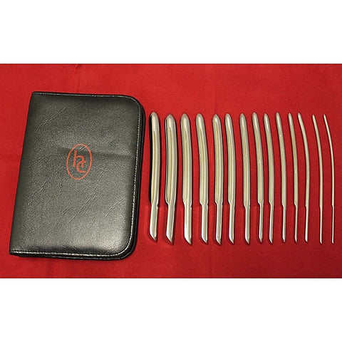 Medical Sex Flat End Urethral Sound Kit by Hell's Couture - Penis Plugs