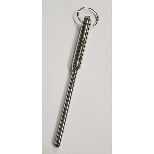 Loretta Vibrating Steel Urethral Wand by Hell's Couture - Penis Plugs