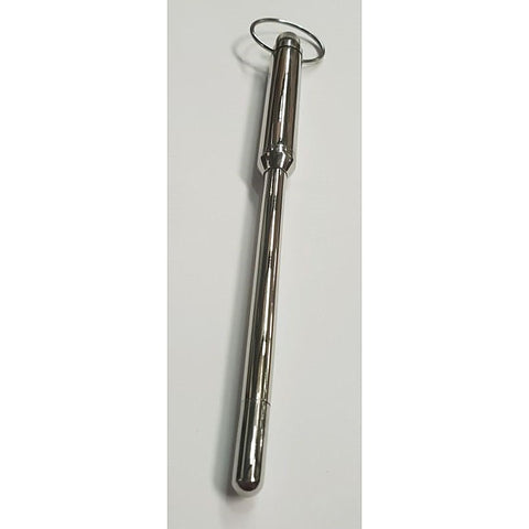 Hells Couture Loretta Vibrating Steel Urethral Wand CRing for Winners - Penis Plugs