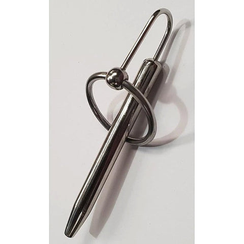 The Royal Solid Penis Plug with Glans Ring by Hell's Couture - Penis Plugs