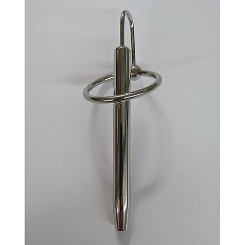 Voodoo Pierce-less Steel Princes Plug by Hell's Couture - Penis Plugs