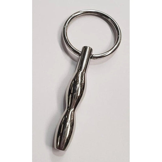 Ripple Cum Thru Penis Plug With Glans Ring - Penis Plugs