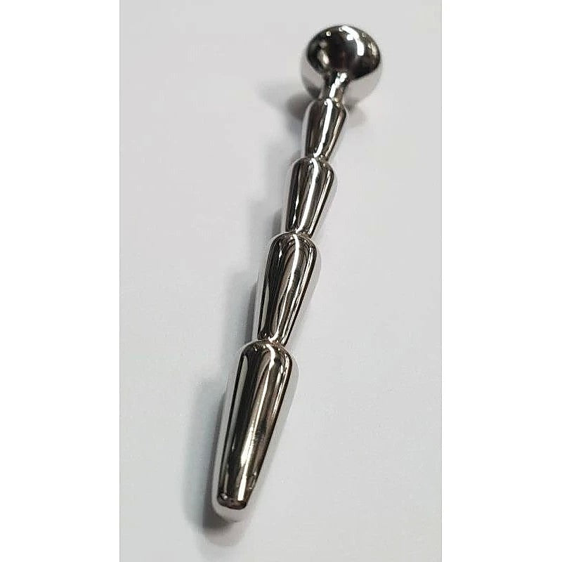 Shrine Rippled Penis Plug by Hell's Couture - Penis Plugs