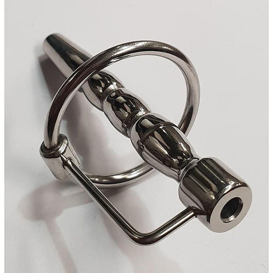 Apollo Cum Thru Cock Plug & Glans Ring by Hell's Couture - Penis Plugs