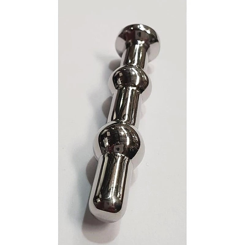 Ribbed Short Cock Plug by Hell's Couture - Penis Plugs