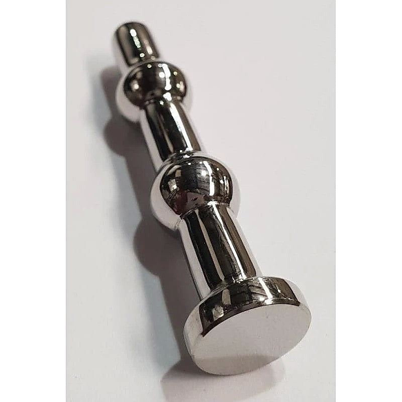 Ribbed Short Cock Plug by Hell's Couture - Penis Plugs