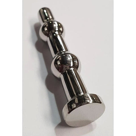Ribbed Short Cock Plug by Hell's Couture - Penis Plugs