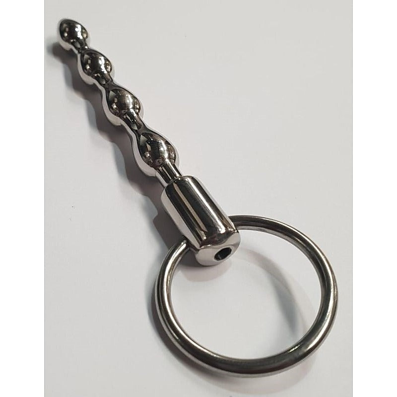 Keeper Cum Thru Bulbed Penis Plug by Hell's Couture - Penis Plugs