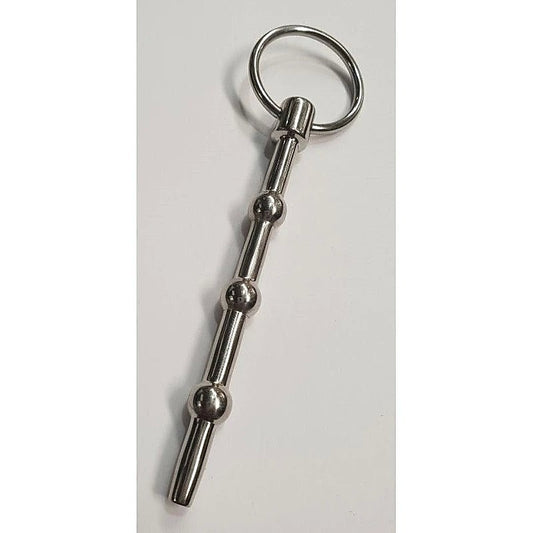 Triple Orb Cum Thru Penis Plug by Hell's Couture - Penis Plugs