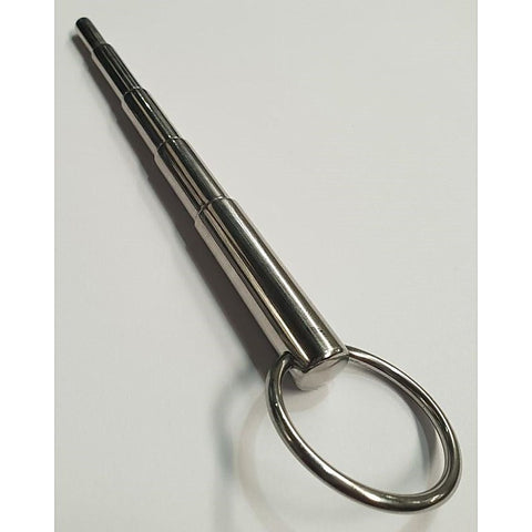 Urethral Stretcher Penis Wand by Hell's Couture - Steel Sex Toys