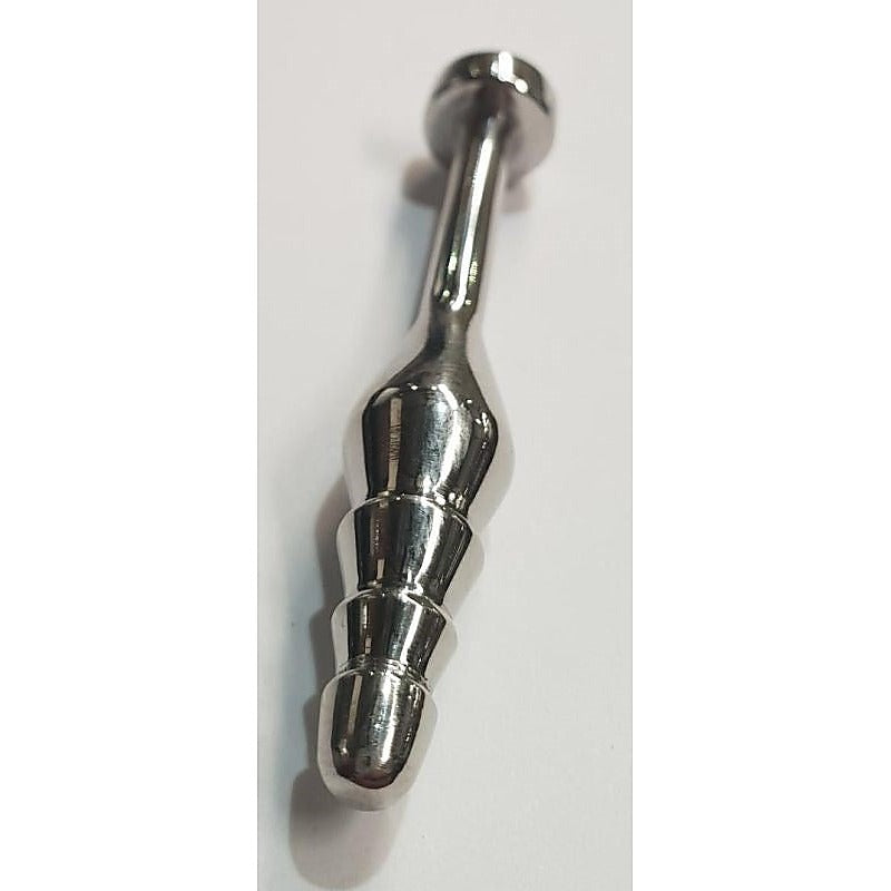 Drill Bit Steel Urethral Penis Plug by Hell's Couture - Penis Plugs