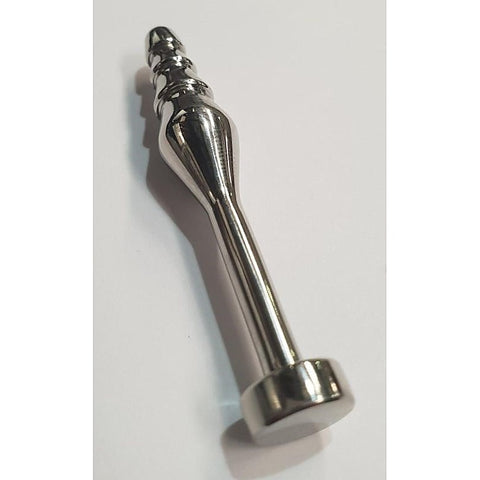 Drill Bit Steel Urethral Penis Plug by Hell's Couture - Penis Plugs