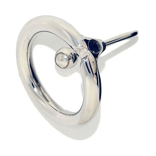 Fancy Sperm Stopper Black Crystal by Hell's Couture - Penis Plugs