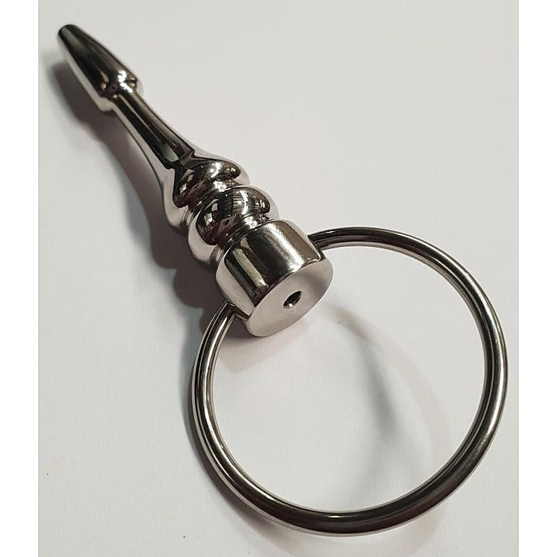 Premium E-Whistle Cock Plug by Hell's Couture - Penis Plugs
