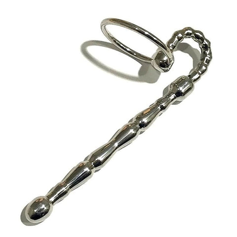 Spinal Penis Plug With Glans Ring by Hell's Couture - Penis Plugs