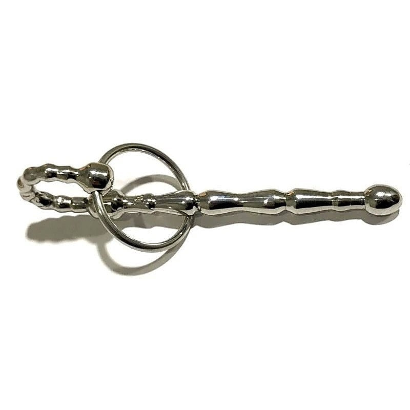 Spinal Penis Plug With Glans Ring by Hell's Couture - Penis Plugs