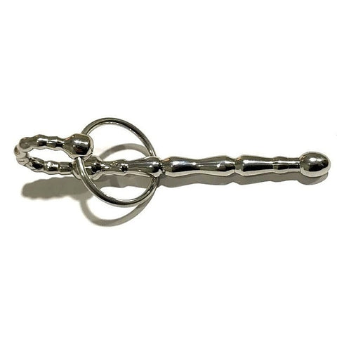Spinal Penis Plug With Glans Ring by Hell's Couture - Penis Plugs