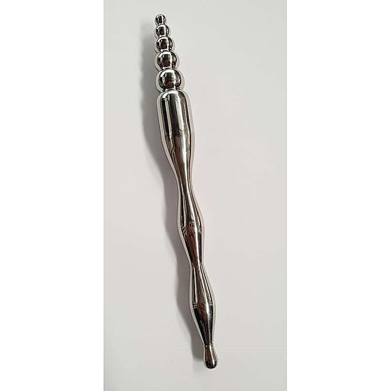 Magik Sounding Surgical Steel Wand by Hell's Couture - Penis Plugs