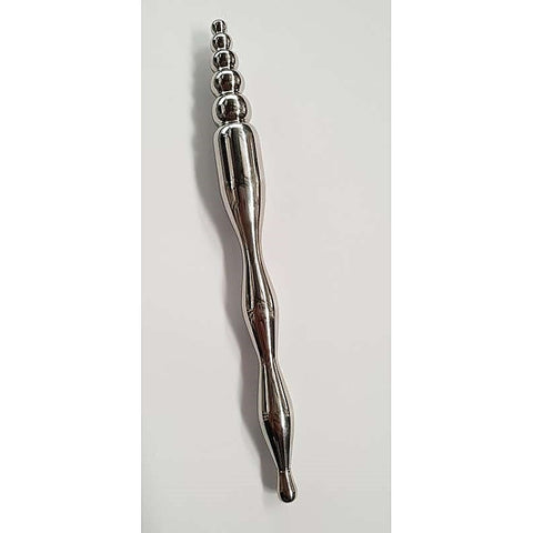 Magik Sounding Surgical Steel Wand by Hell's Couture - Penis Plugs