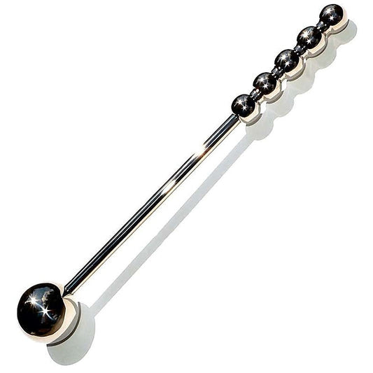 The Cymbal Mallet Urethral Wand by Hell's Couture - Steel Sex Toys