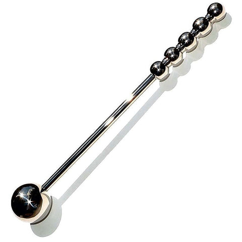 The Cymbal Mallet Urethral Wand by Hell's Couture - Steel Sex Toys