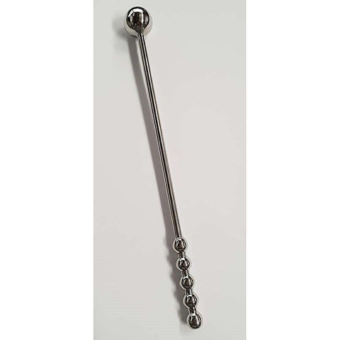The Cymbal Mallet Urethral Wand by Hell's Couture - Steel Sex Toys