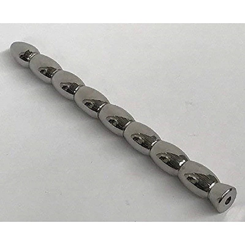 Rippled Post Hollow Penis Plug by Hell's Couture - Penis Plugs