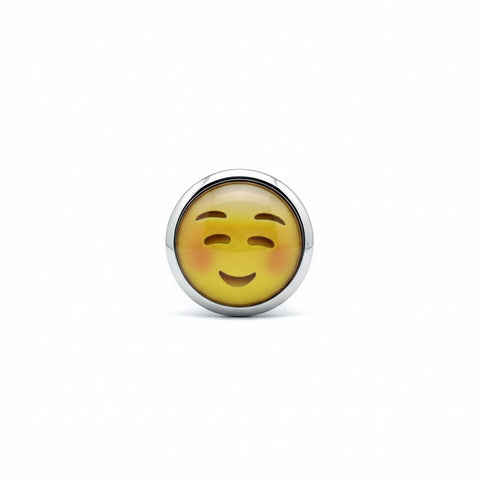 BDStyle Smiling Face Steel Anal Plug Medical Grade Stainless Steel - Steel Sex Toys