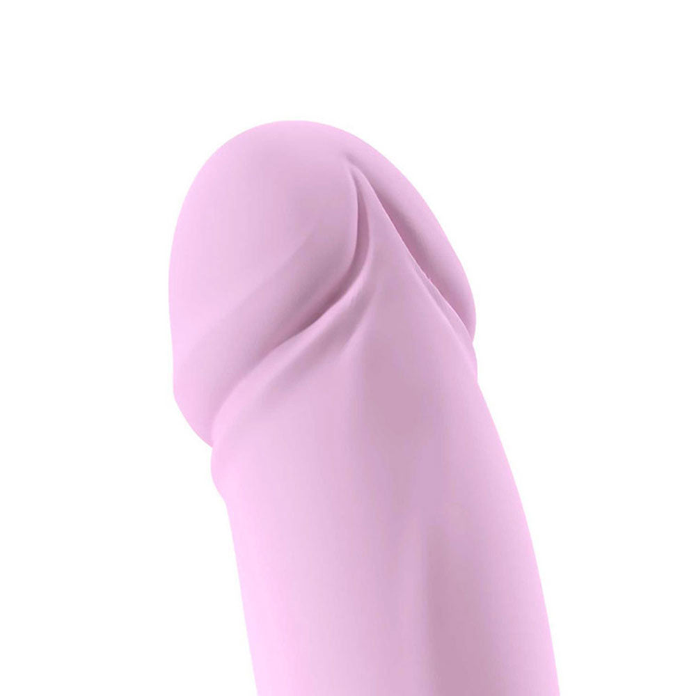Adam & Eve Heart Throbber USB Rechargeable Vibrating Dildo - - Vibrating Dildos
