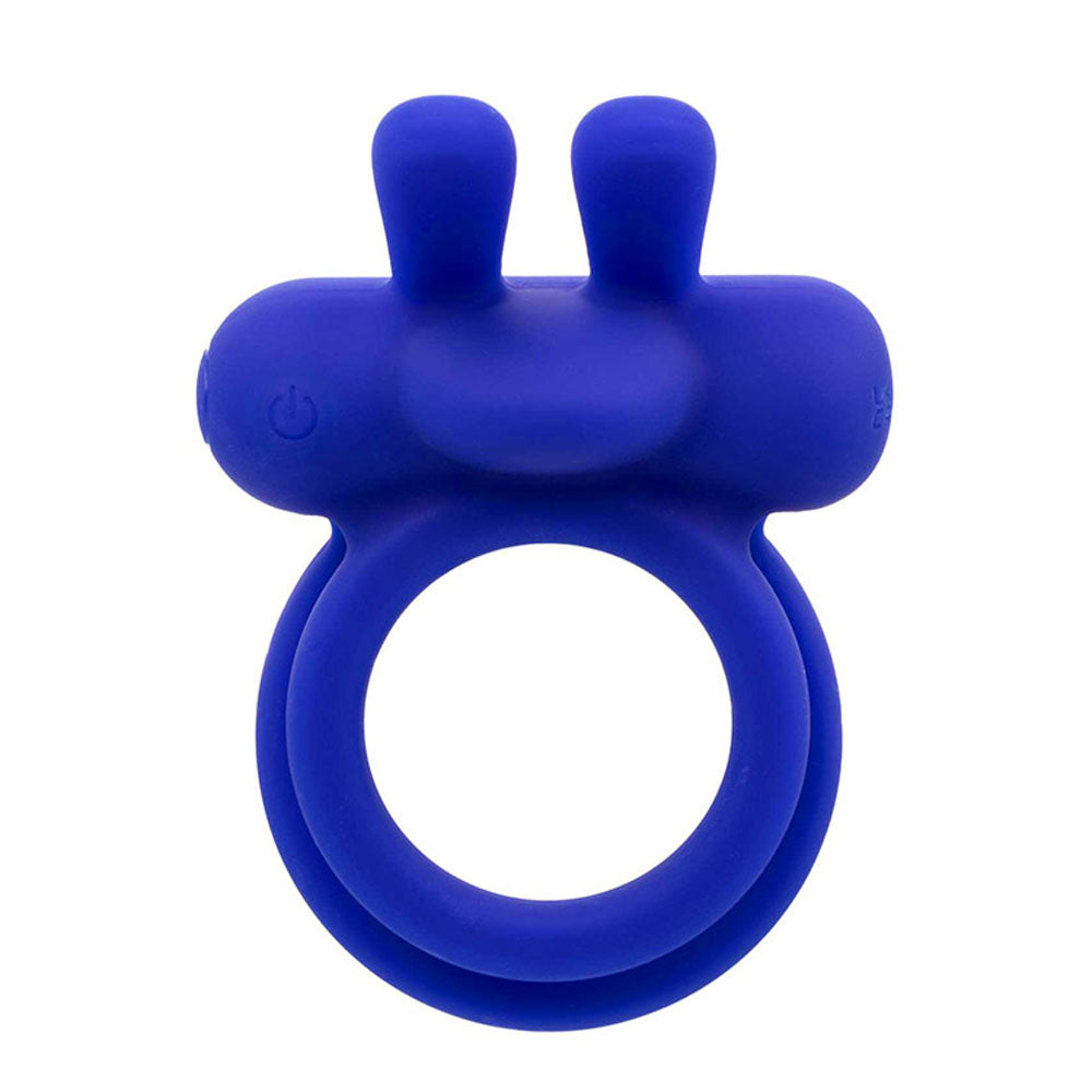 Adam & Eve Rockin Rabbit 2.0 Rechargeable Vibrating Ring - - Vibrating Cock Rings