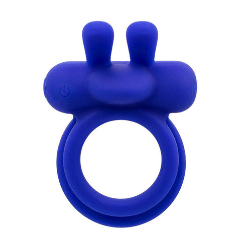 Adam & Eve Rockin Rabbit 2.0 Rechargeable Vibrating Ring - Vibrating Cock Rings