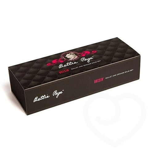 Bettie Page Buzzin Bullet and Balm Set by Love Honey - Bullet Vibrators