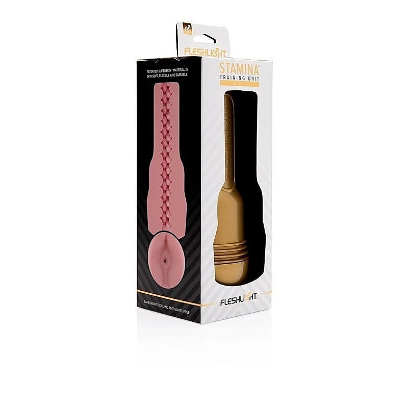 Fleshlight Stamina Training Unit Masturbator and Lubricant Value Pack - Fleshlight Male Masturbators