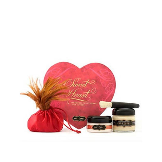 Kama Sutra Sweet Heart Box Strawberry by Kama Sutra Products - Sex Kits