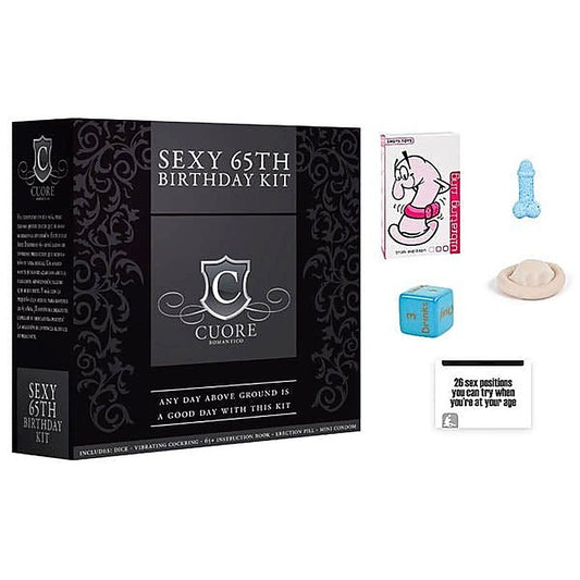 Sexy 65th Birthday Kit by Shots Toys - Sex Games, Coupons and Tricks