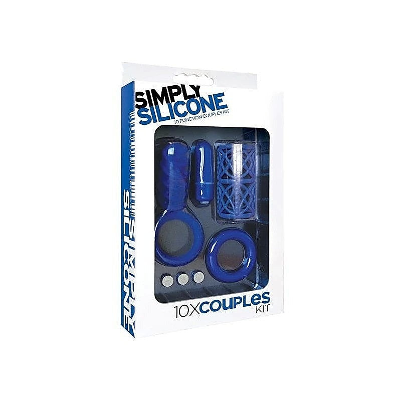 Simply Silicone 10X Couples Kit by Icon Brands - Sex Kits