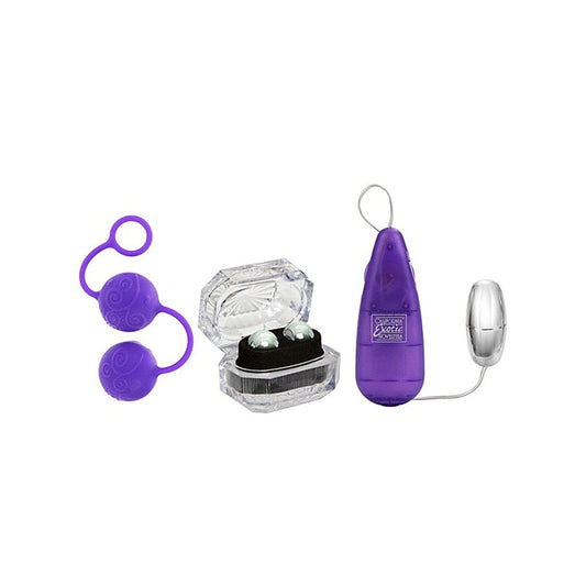 Her Kegel Exercisers Sex Kit by California Exotics - Love Eggs and Kegel Exercisers