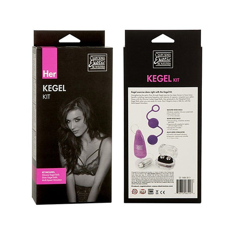Her Kegel Exercisers Sex Kit by California Exotics - Love Eggs and Kegel Exercisers