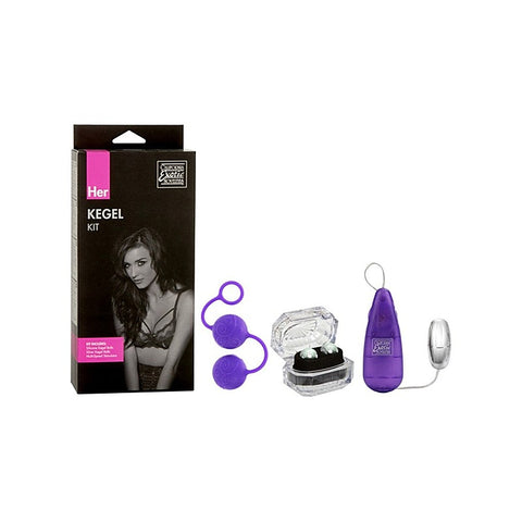 Her Kegel Exercisers Sex Kit by California Exotics - Love Eggs and Kegel Exercisers